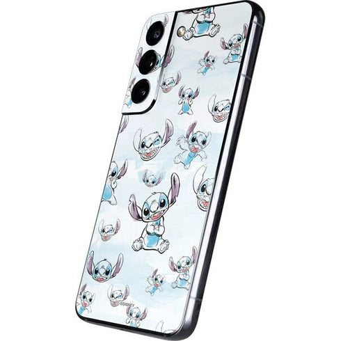 Disney Lilo and Stitch Pattern Galaxy S22 Skin